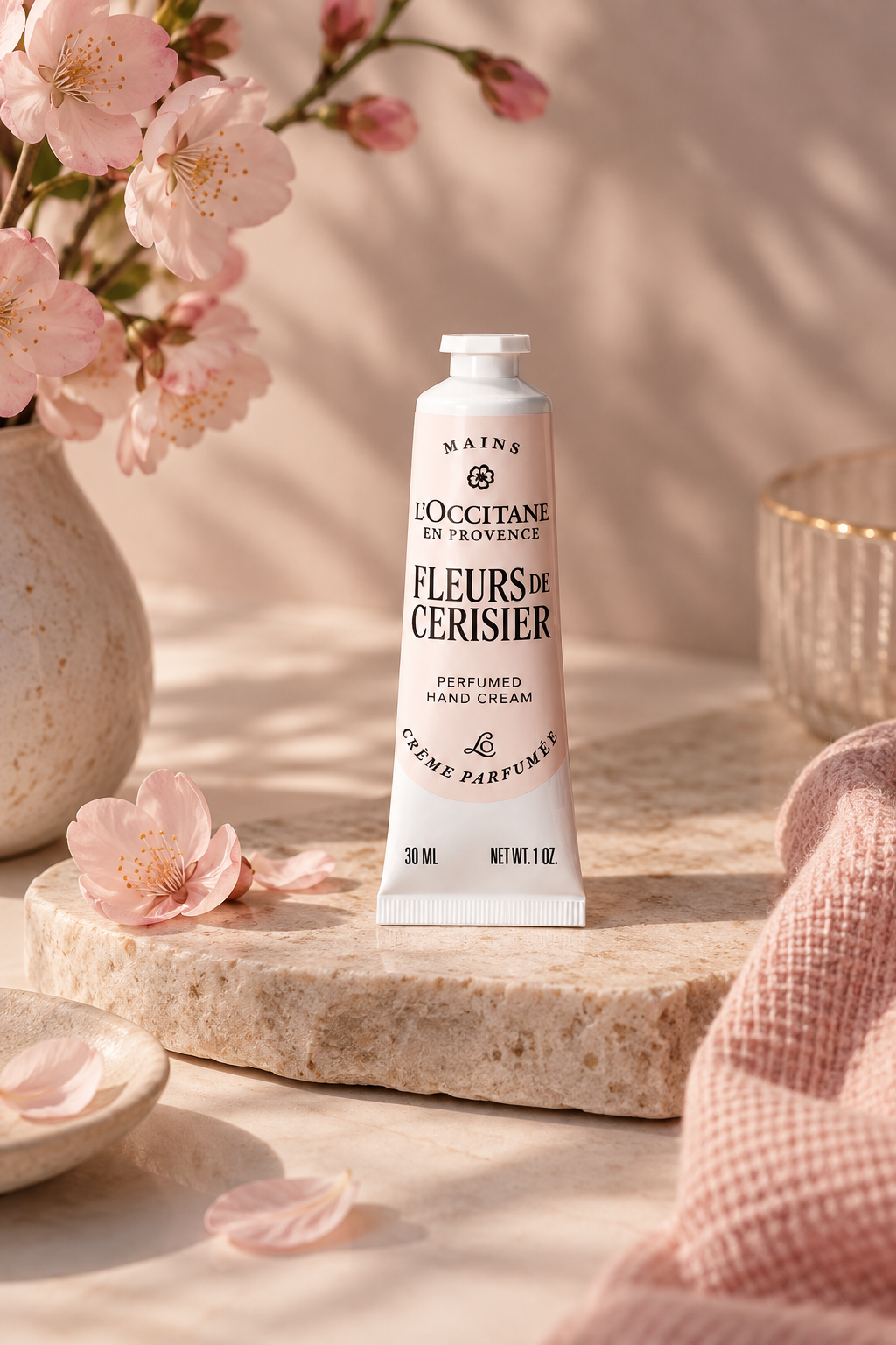 L’OCCITANE Fleurs de Cerisier Hand Cream, 30ml