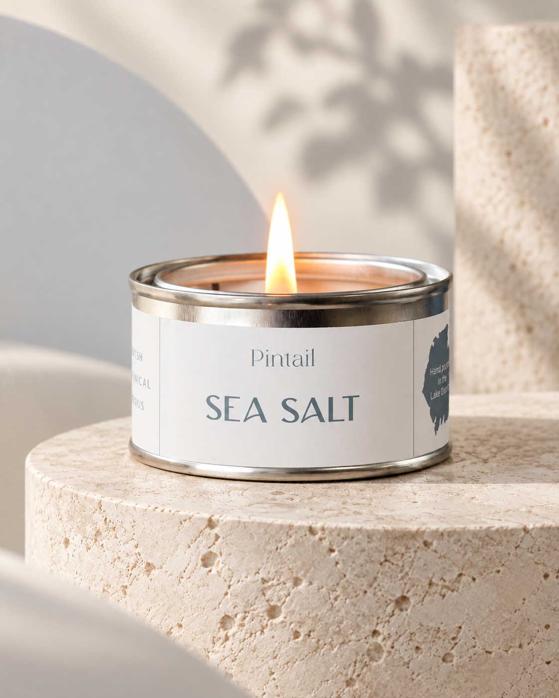 Sea Salt Paint Pot Candle, 89ml