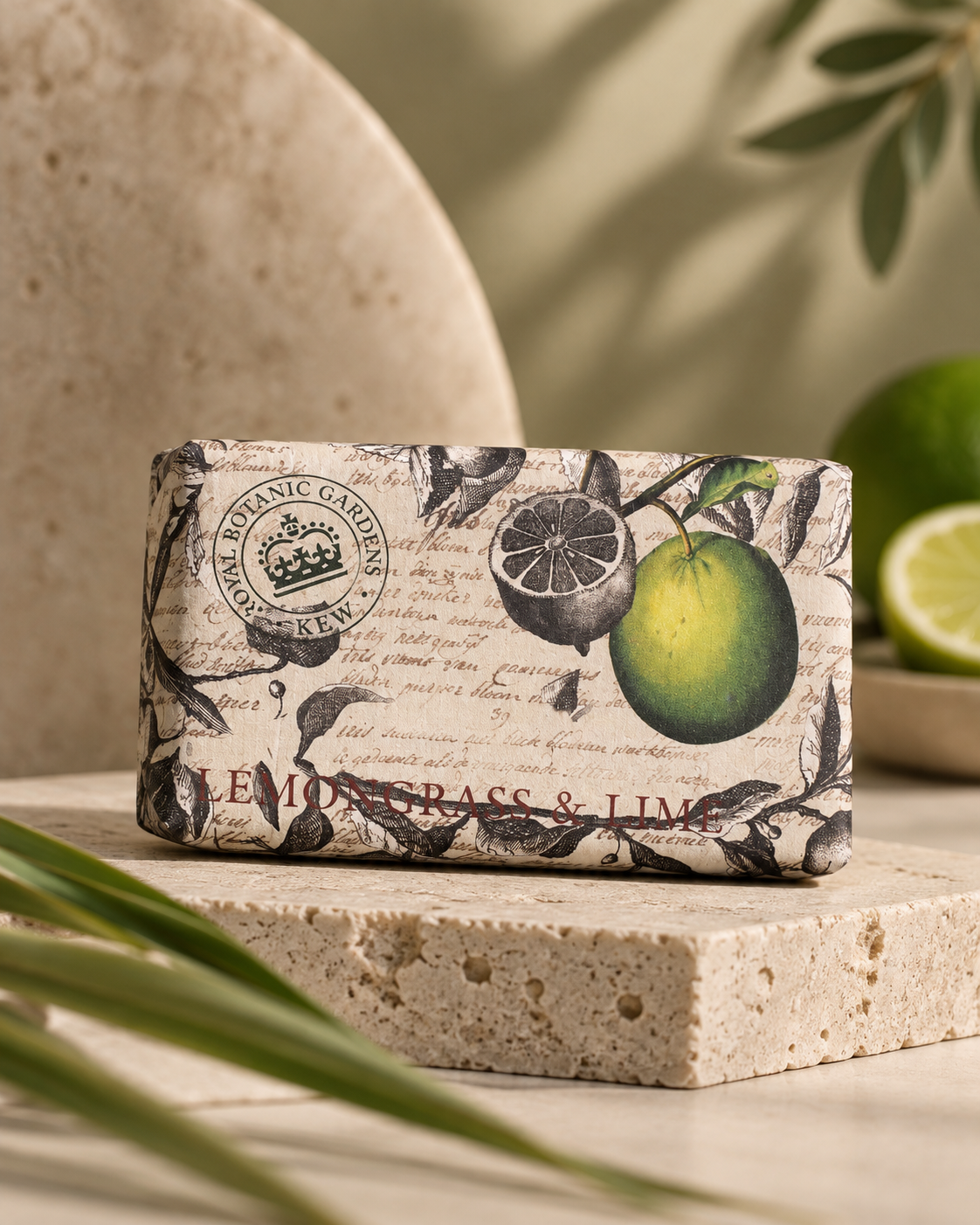 Kew Gardens Lemongrass & Lime Soap, 240g