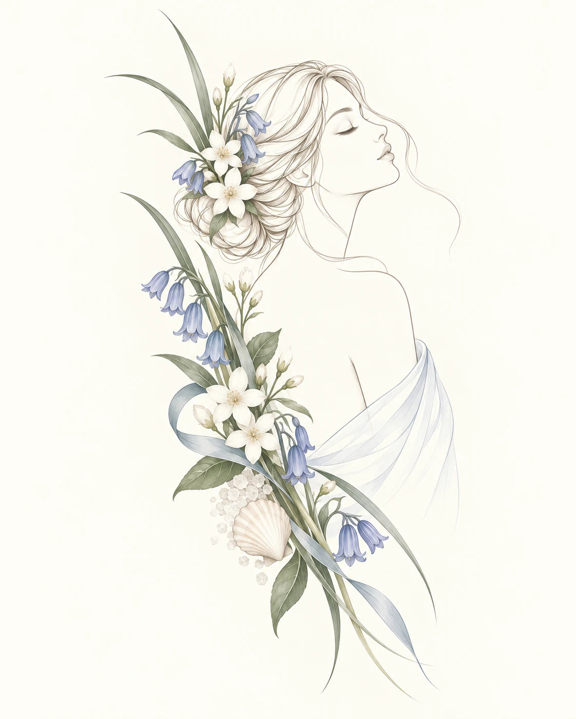 The scent of White Calm